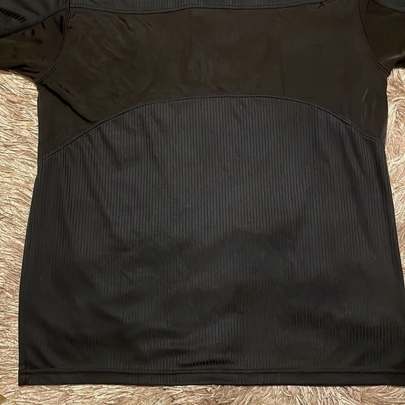 CHAMPION Black Short‎ Sleeve Workout Running Tee Shirt Size Large - Picture 2 of 9